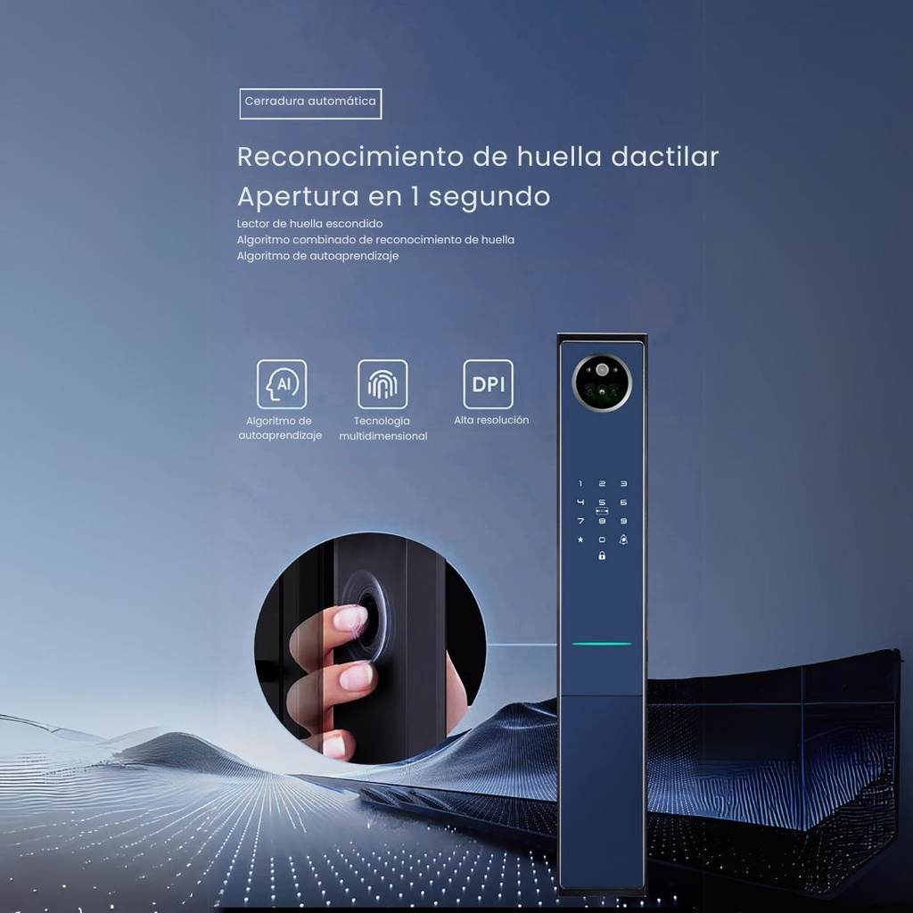 Smart Lock Lectura de huella dactilar
